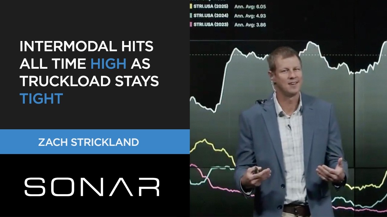 Intermodal Hits All-Time Highs as Truckload Stays Tight