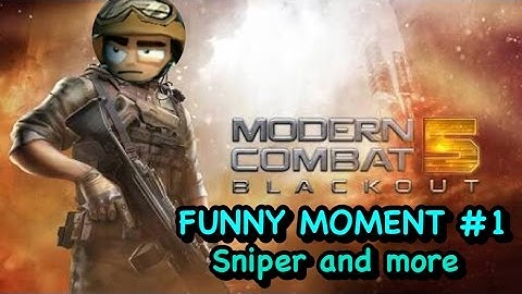 MC5 Funny moment #1 "Noob sniper enemy and more"
