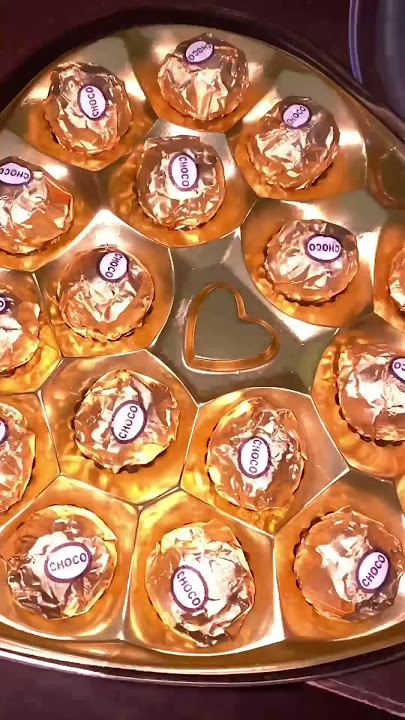 Ferry Rose chocolate #asmr #satisfying #yummy