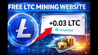New Free LTC Mining Website 2026 | Crypto Cloud Mining | New Crypto Mining Website | Free LTC screenshot 3