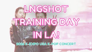 4K - LNGSHOT (롱샷)  - TRAINING DAY MEDLEY - 2026 K-EXPO USA  - LA - 직캠 FANCAM - 5/24/26