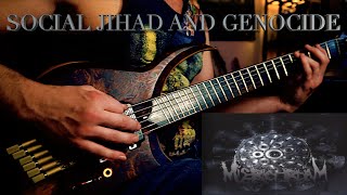 Misericordiam - Social Jihad And Genocide - Baritone Guitar Cover HD (Both Guitars)