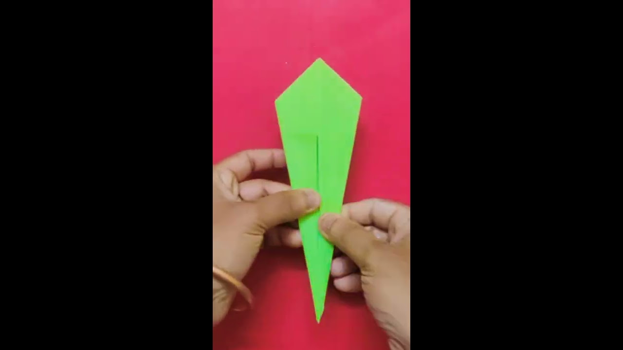 How To Make Origami Bird Shortvideo Youtubeshorts Craftcandy Diy