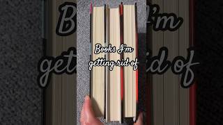 Book Unhaul #booktok #booktube #bookreview #reading #thriller #shorts #bookcollection #declutter