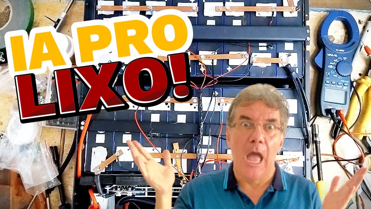 🔋Transformando Bateria de Sucata em Potência! Montei uma bateria com 400ah de lifepo4!🔋