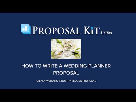 How to Draft a Business Proposal for a Wedding Planner [Upd. 2 days ago]