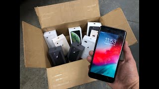 FOUND WORKING IPHONE 8 PLUS!! APPLE STORE DUMPSTER DIVING!!!