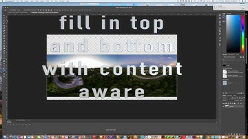 Making a high resolution 360 panorama with a DJI Drone.