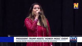 President Trump Hosts Howdy Modi Event