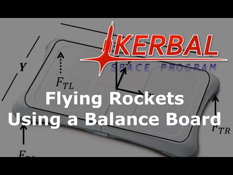 Flying Rockets Using A Wii Balance Board