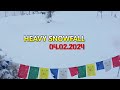 Today Again Heavy Snowfall Atal tunnel Manali Himachal pradesh