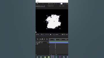 Making ink effect use cercle in after effects #shorts