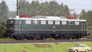 Unboxing E50 032 DB Class BR 150 KM1 Modellbau Gauge1 1/32 Electric Locomotive Brass-Model - Review