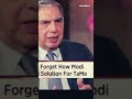 Ratan Tata On Narendra Modi. #ratantata #narendramodi #westbengal #gujrat #india #shorts