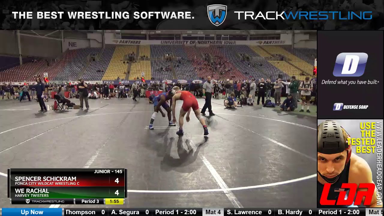 Junior 145 Spencer Schickram Ponca City Wildcat Wrestling C Vs We