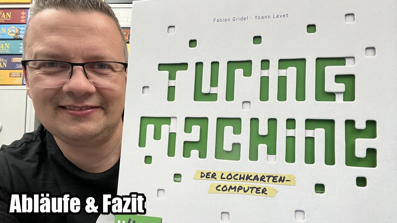 Turing Machine: Analoger Lochkarten-Computer als Brettspiel