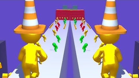 Color Run Stickman 3D||Gameplay (iOS & Android) Walkthrough part 7