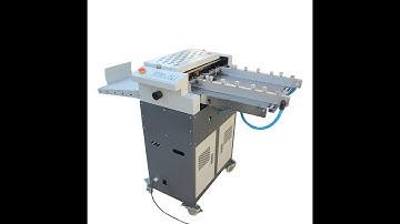 High Speed Automatic Paper Creasing And Perforating Machine