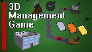 3D Management Game Devlog - #3 - Warehouse with Inventory