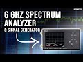 6 GHz Spectrum Analyzer & Signal Generator - Test Your Radio Components Now! SA6