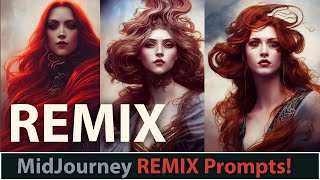 MidJourney REMIX!  Adjust your prompts as you go!  Tips & Tricks for using it as well as limitations by Scott Detweiler 6,664 views 1 year ago 4 minutes, 13 seconds