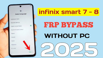Infinix Smart 7 - 8  Frp Bypass - Fix Palm Store Not Open/Settings Not Open Without PC 2025