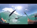 360 kitefoil hydrofoil  cabarete bay dominican republic  april 2019