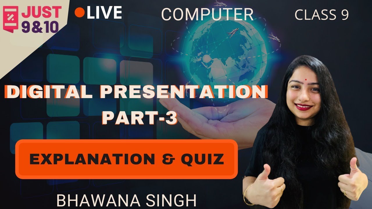 what is presentation in computer class 9