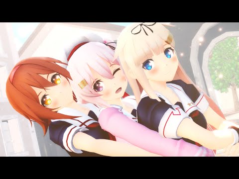 【rayMMD】白露 夕立 春雨 【恋空予報】