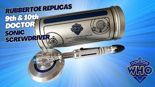 Rubbertoe Replicas - 9th and 10th Doctor Wide Slider Aztec Sonic Screwdriver Review