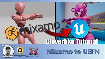 Bring #Mixamo animations into #UEFN