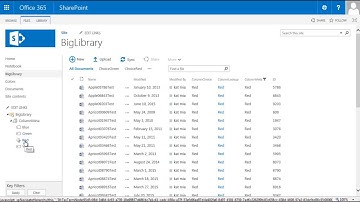 Metadata Navigation and Metadata Column and List View Threshold