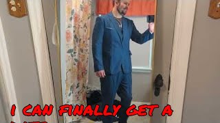 COOFANDY Men's 3 Pieces Suit Classic One Button Single Breasted Slim Fit