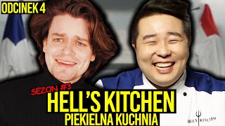 AWIĘC OGLĄDA TRZECI SEZON HELL'S KITCHEN - 🔥 CZWARTY ODCINEK PIEKIELNEJ KUCHNI 🔥