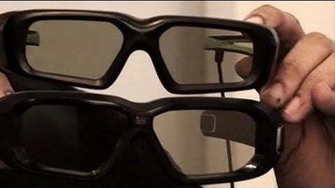 Review: NVIDIA stereoscopic 3D glasses