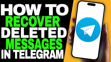 How to Recover Deleted Messages in Telegram - (Guide)