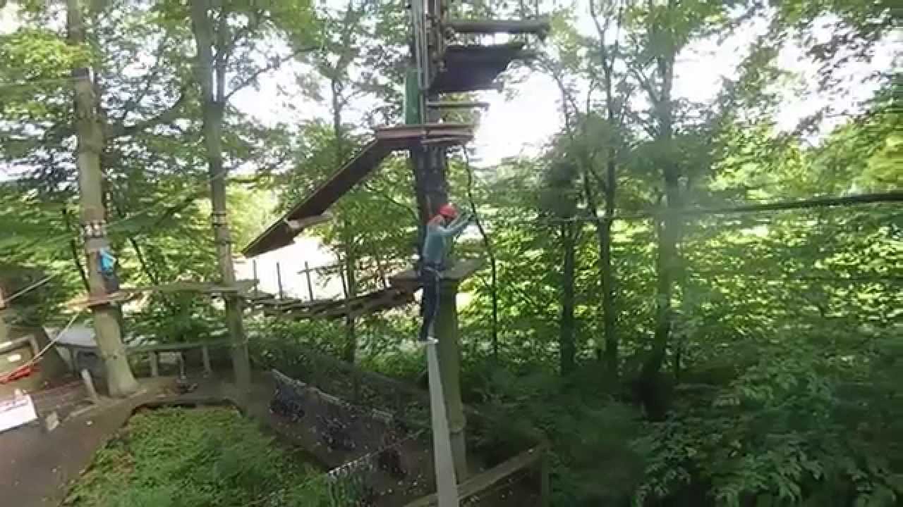 Kletterwald Taunus 31 08 2014 - YouTube