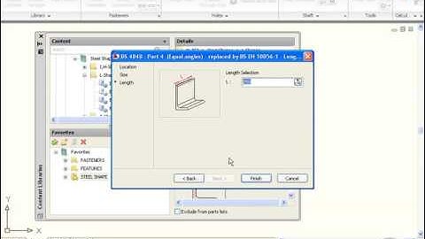 Autocad Mechanical: Standard Parts Library