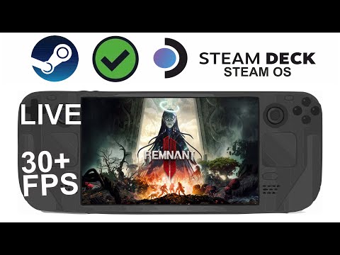 Remnant 2 on Steam Deck/OS in 800p 30+Fps (Live)