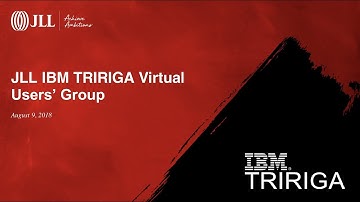 IBM TRIRIGA VUG – 2018 Q3 – Teaser