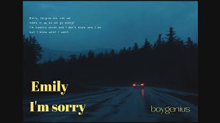 Vietsub  Emily Im Sorry  Boygenius