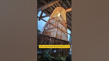 This handcrafted hanging light and add more lights to your gazebo #viral #shorts #light