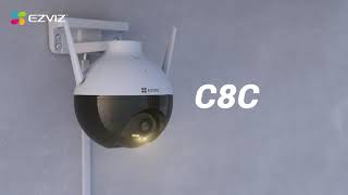 Caméra IP Wi-Fi extérieure motorisée C8C - Ezviz / Hikvision