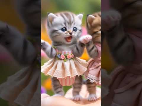 Adorably cute AI kittens