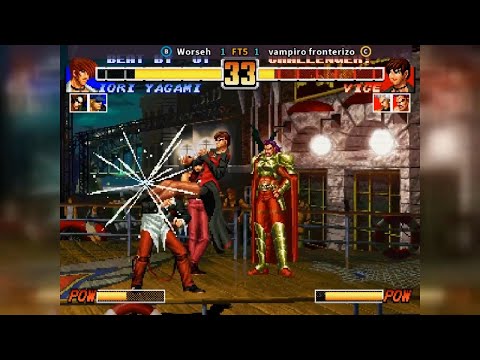 Fightcade 👊 The King Of Fighters 96 👊🏾 Worseh 🇲🇽 Vs Vampiro Fronterizo 🇲🇽 FT5 👊