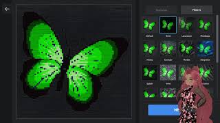 Pixel Art Coloring Book: Butterfly screenshot 2