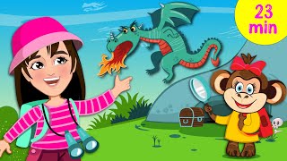 Dragon Hunt & More | Popular Hunting Playlist for Children