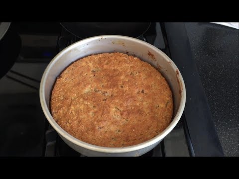 Eggless Banana Bread/Cake ] whole wheat & Oat ] Healthy Vegan