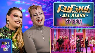 RuPaul's Drag Race ALL STARS 9 Episode 1 REACTION! | Dont DRAG Us!