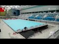 как в Пекине проходила трансформация Центра водных видов спорта в Ледяной куб (WCF)